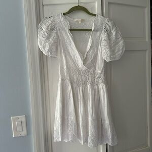 LoveShackFancy white valente dress! size 0 and price negotiable!
